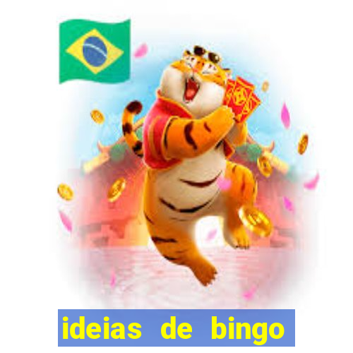 ideias de bingo para o natal